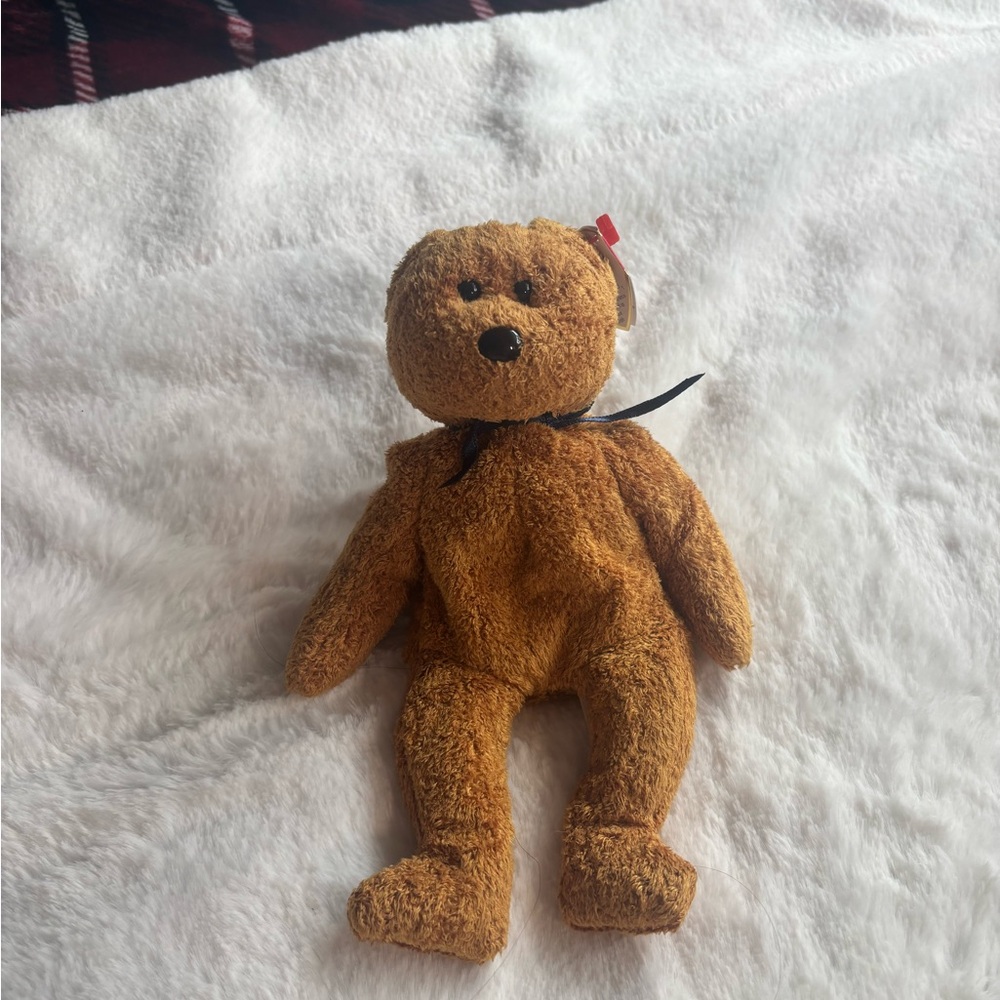 🐻 Fuzz the Bear TY beanie babies